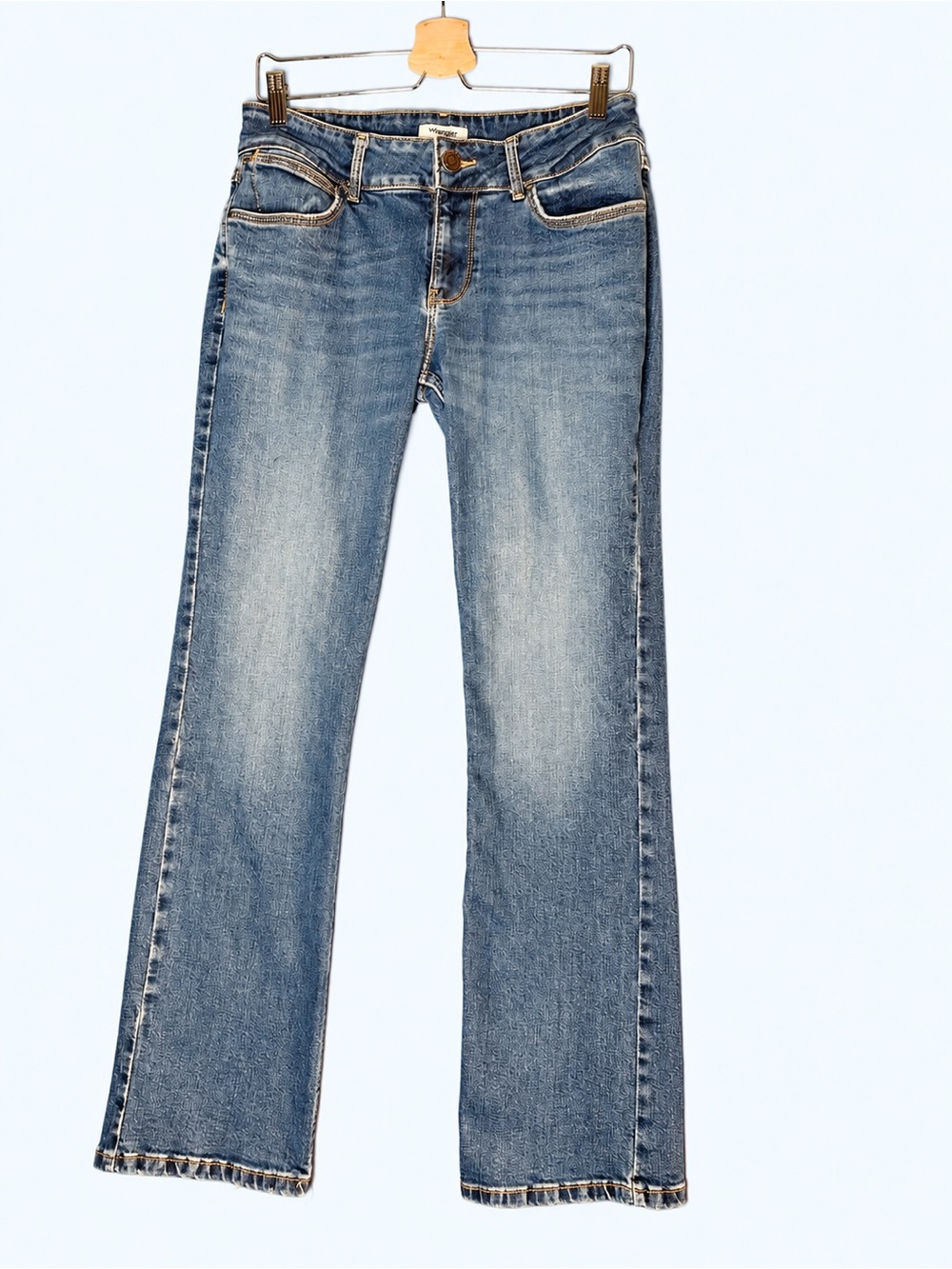 Wrangler Low Rise Bootcut Jeans Women’s 29x32 Dark Indigo Denim